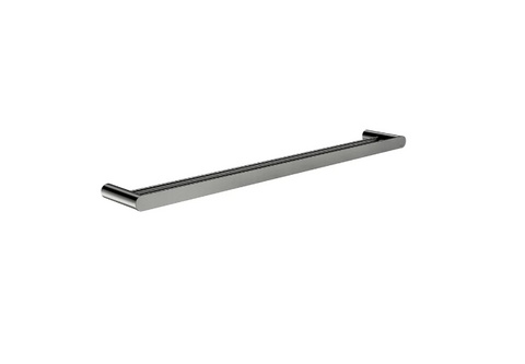 Meir Curvae Double Towel Rail 800mm Gunmetal