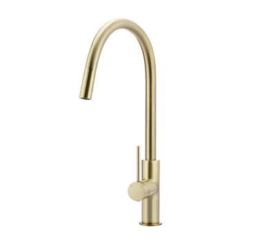 Meir Round Piccola Pull Out Kitchen Mixer Tap - Tiger Bronze