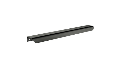 Meir Öppen Edge-Pull 300mm Cabinet Handle (Brushed) Gunmetal