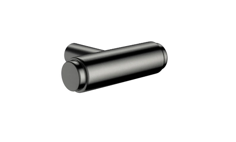 Meir Öppen T-Pull Cabinet Handle (Brushed) Gunmetal