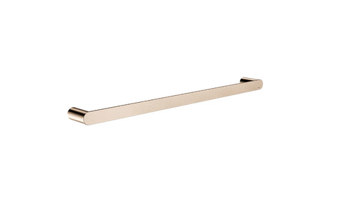 Meir Curvae Single Towel Rail 600mm Champagne