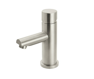 Meir Round Pinless Basin Mixer Brushed Nickel