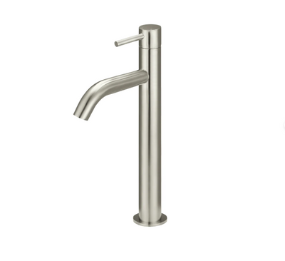 Meir Piccola Tall Basin Mixer Tap - Brushed Nickel