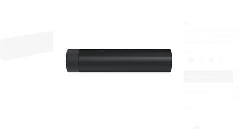 Meir Round Door Stop - Matte Black