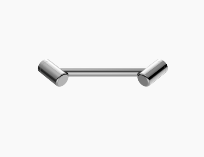 Nero Mecca Care 25mm Footrest Corner Grab Rail 215mm Chrome