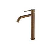 Bella Vista Mica Tall Basin Mixer Aged Accelerated Living Brass