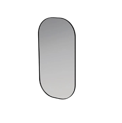 Synergii Backlit Black Framed Mirror - Black Frame