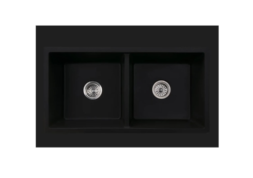 Interchange Granite Double Bowl Sink