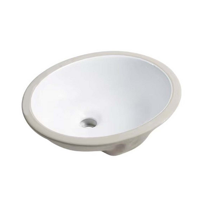 Argent Azure Neu 430 Undercounter Oval Basin Matte White