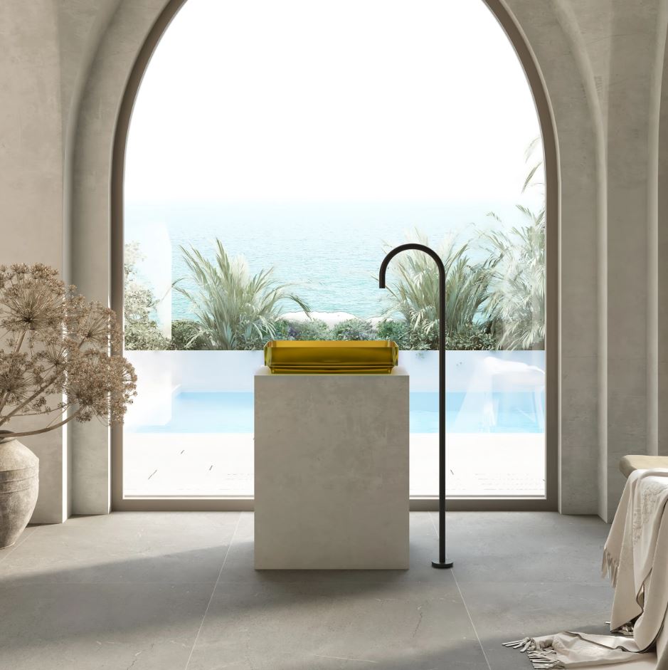 Cassa Design Wow Rectangular Translucency Resin Stone Basin