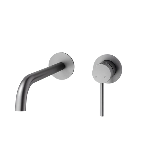 Mimi Cove Wall Mixer Set Gun Metal