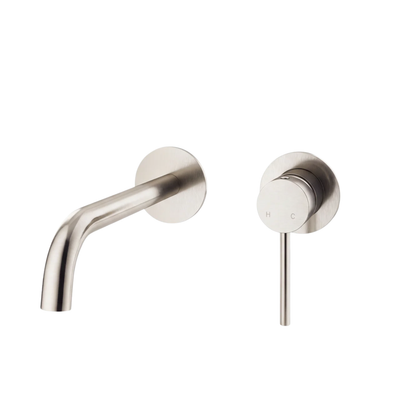 Mimi Cove Wall Mixer Set Warm Brushed Nickel