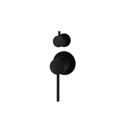 Mimi Cove Wall Mixer Diverter Matte Black