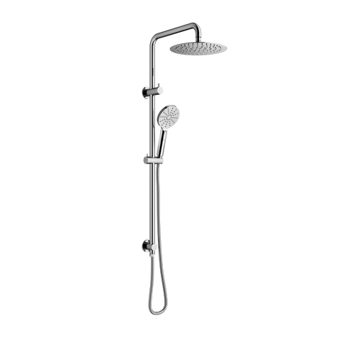 Mimi Cove Twin Rail Shower Chrome