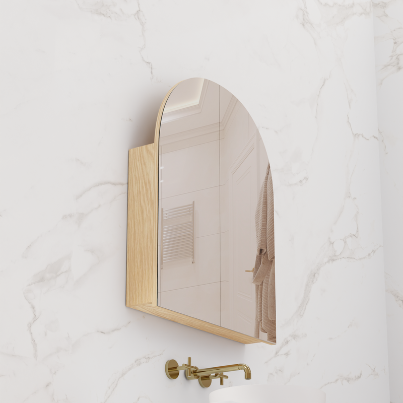 Fifth Avenue Arka Shaving Cabinet- American White Oak