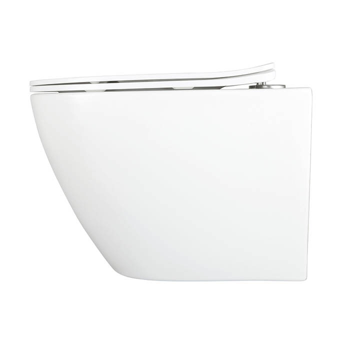 Fifth Avenue Icarus Matte White Wall-hung Toilet Pan
