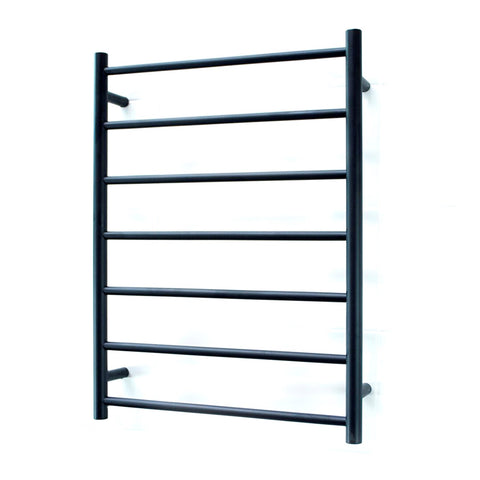 Radiant 240V Heated Round Ladder 600 x 800 Matt Black