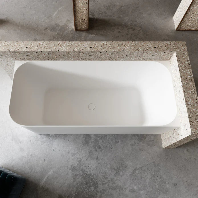 Cassa Designs Ashton Corner Back To Wall Bath