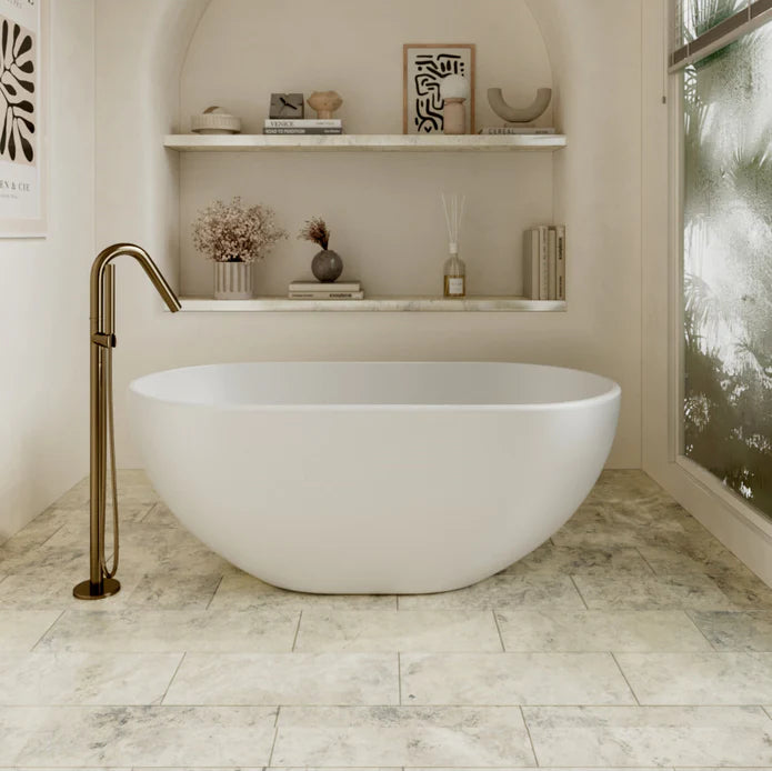Cassa Design 1300mm Egg Shape Freestanding Bath