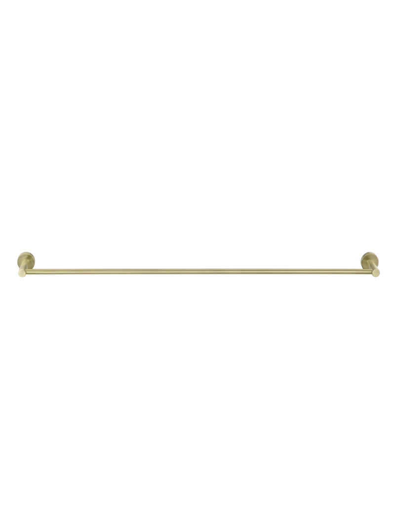 Meir Round Single Towel Rail - Tiger Bronze