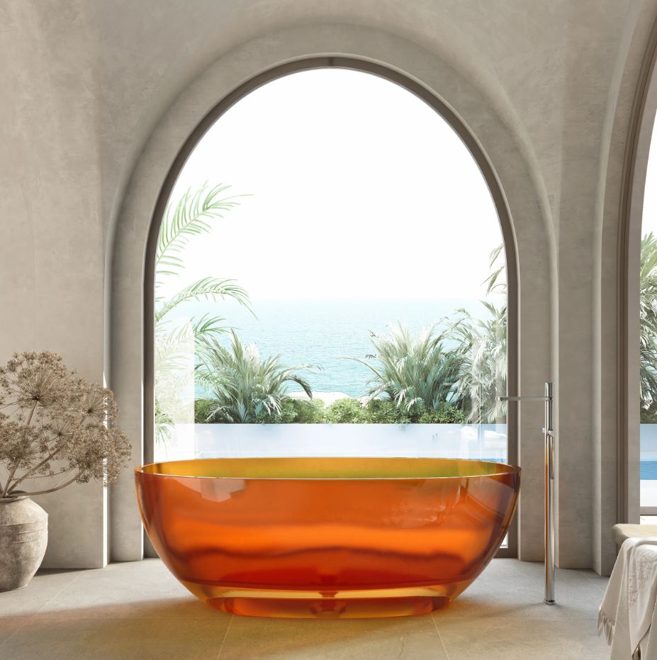 Wow Translucency Resin Stone Bath 1700mm