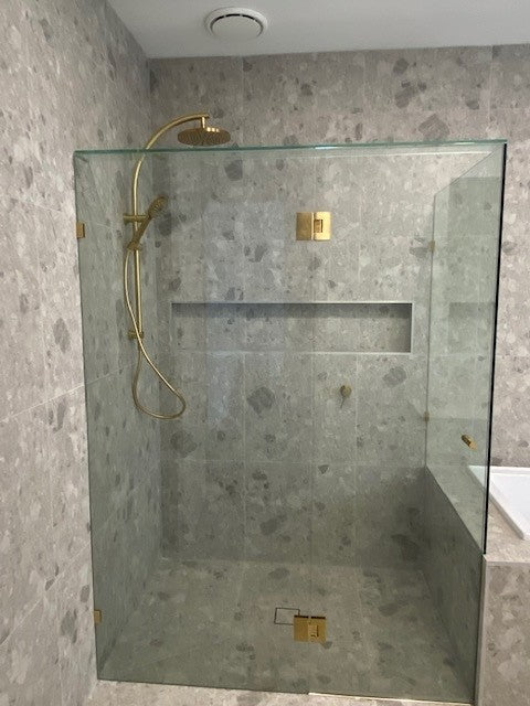 Semi Frameless Shower Screens
