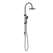 Mecca Twin Shower with Air Shower Matte Black - Designer Bathware