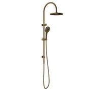 Mecca Twin Shower Brushed Bronze - Designer Bathware
