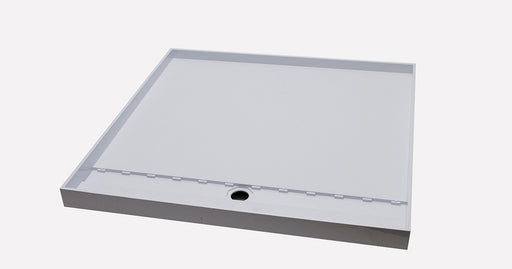 Akril Tile Tray Rear Grate 1500x1000 - Designer Bathware