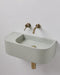 Concrete Nation Aura Pod Concrete Basin - Mint (Ex Display) - Designer Bathware
