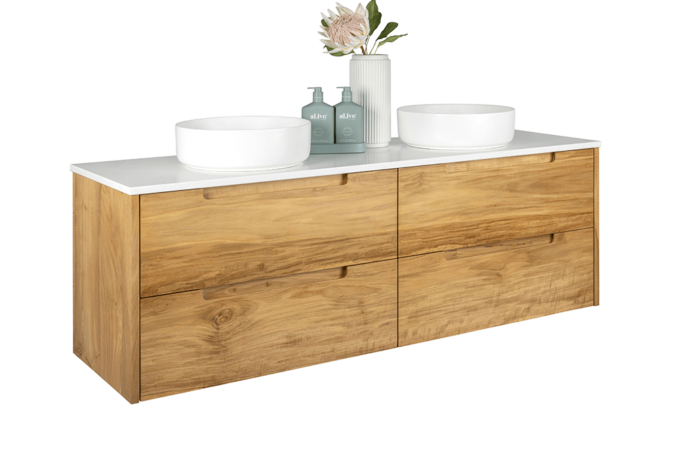 AVILA BLONDE TEAK - Designer Bathware