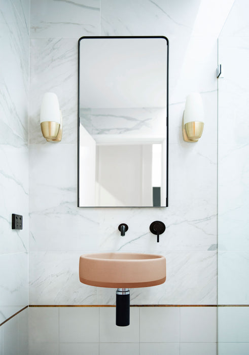 Wall Hung Bowl Basin Two Tone - Designer Bathware