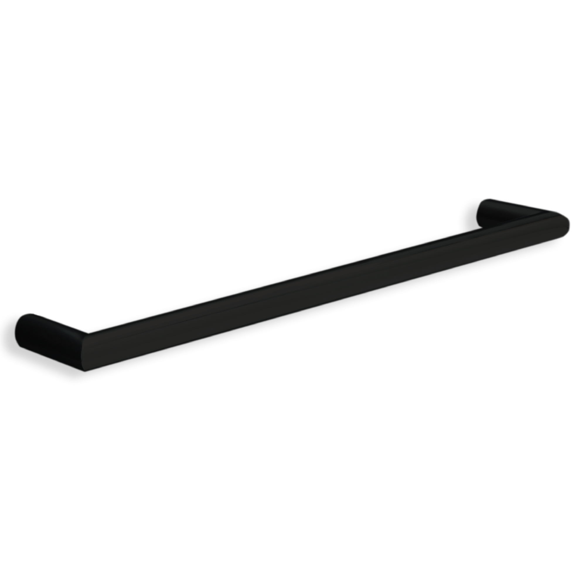 Thermogroup Round Heated Single Bar Rail Matte Black