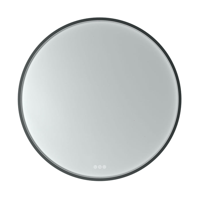Euro Mirror Olëk Black Frame 900mm - Designer Bathware