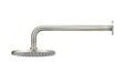 Round Wall Shower Curved Arm 400mm - Designer Bathware