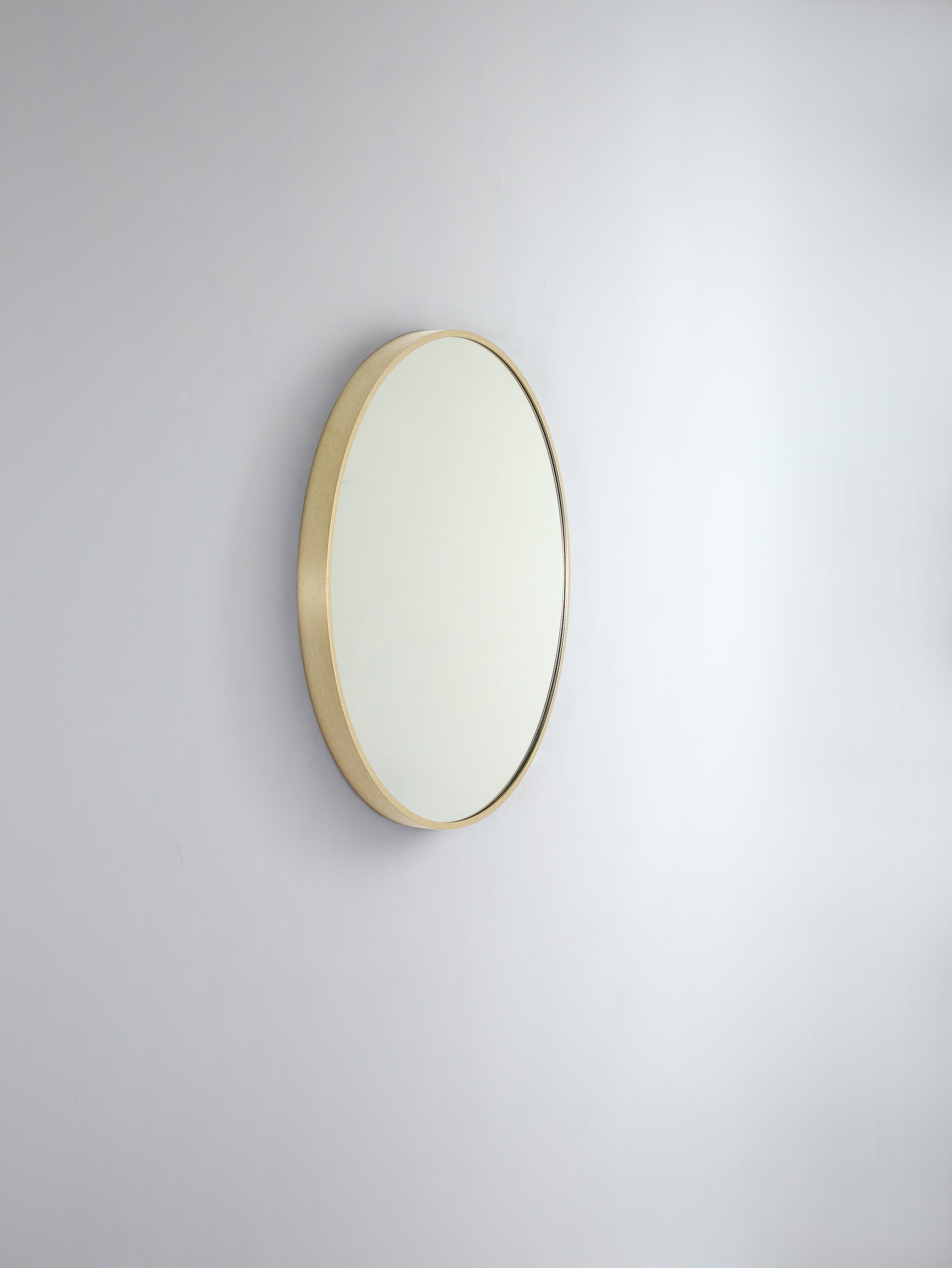 Modern Round Mirror - Designer Bathware