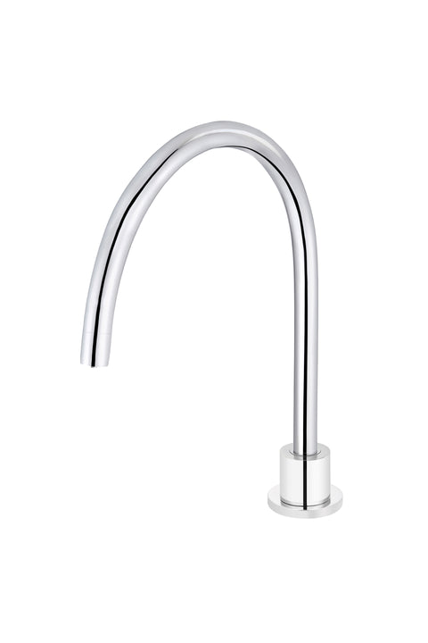 Meir Round High-Rise Swivel Hob Spout - Chrome