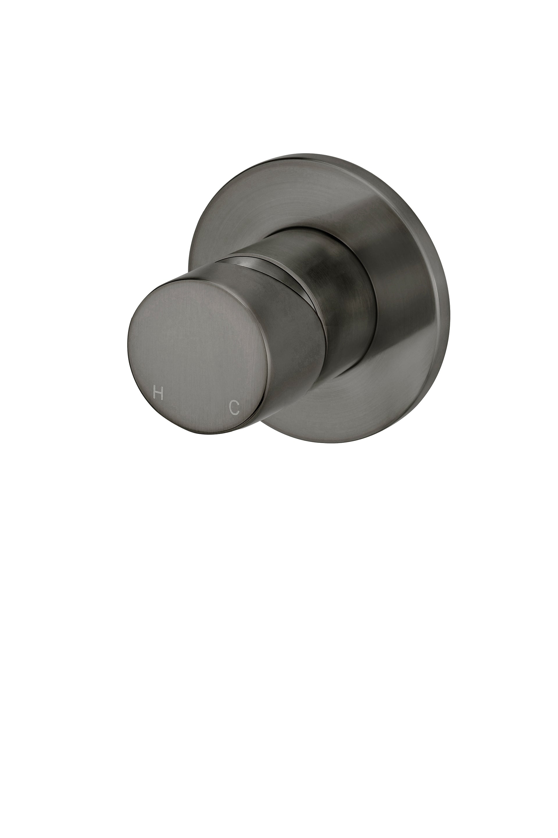 ROUND PINLESS WALL MIXER - Designer Bathware