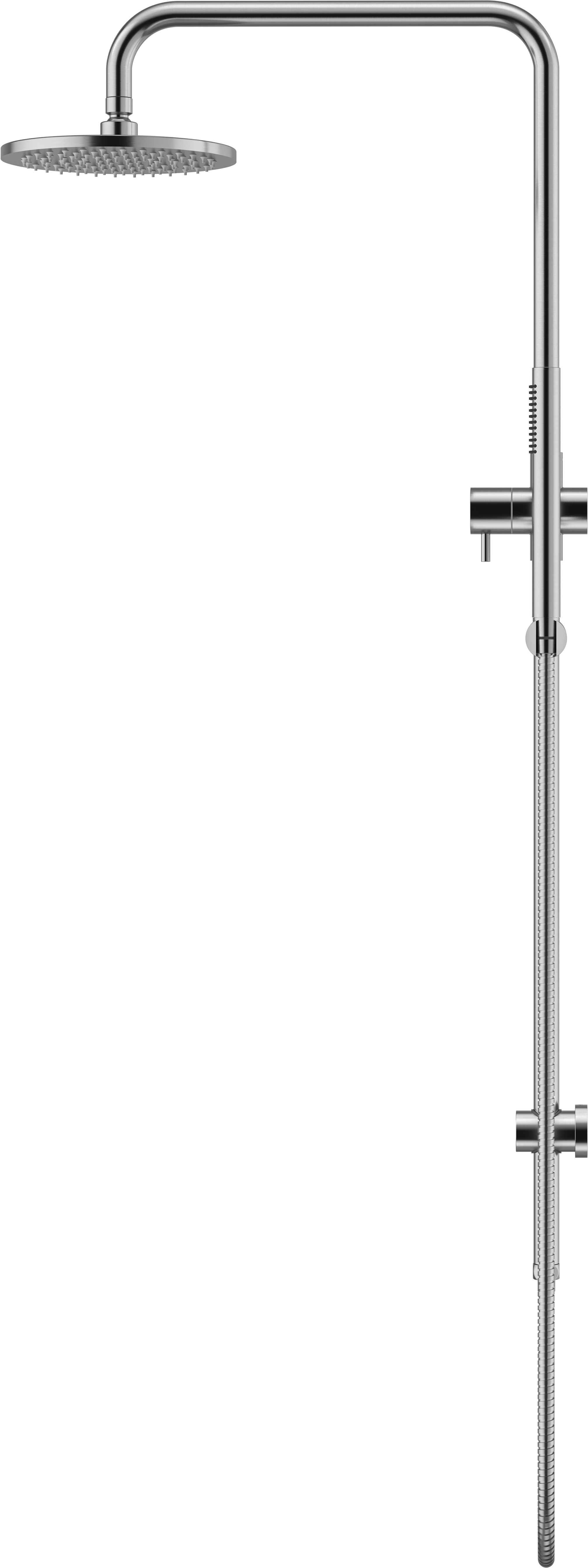 Meir Outdoor Combination Shower Rail - SS316 - Designer Bathware