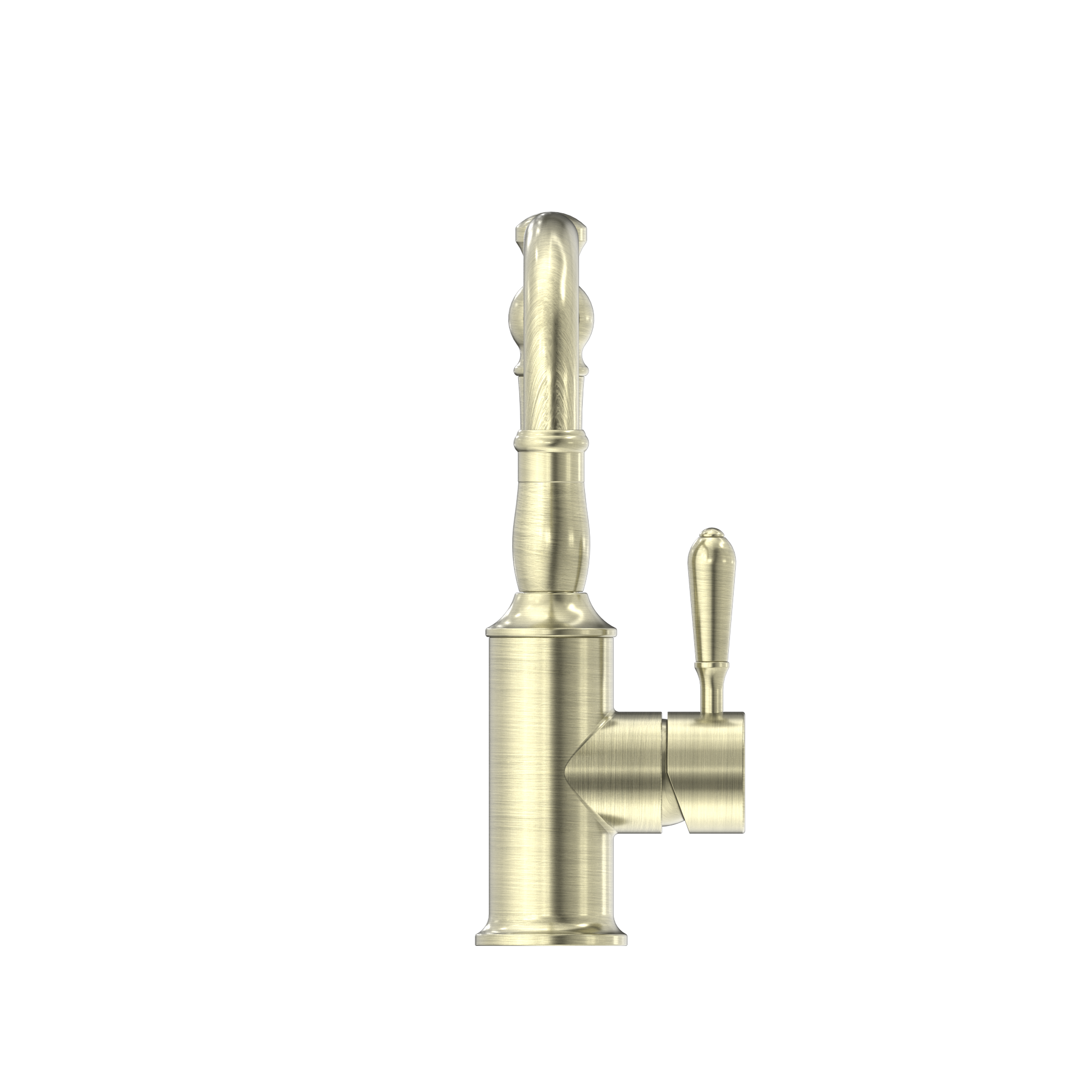York Basin Mixers Hook Spout - Designer Bathware