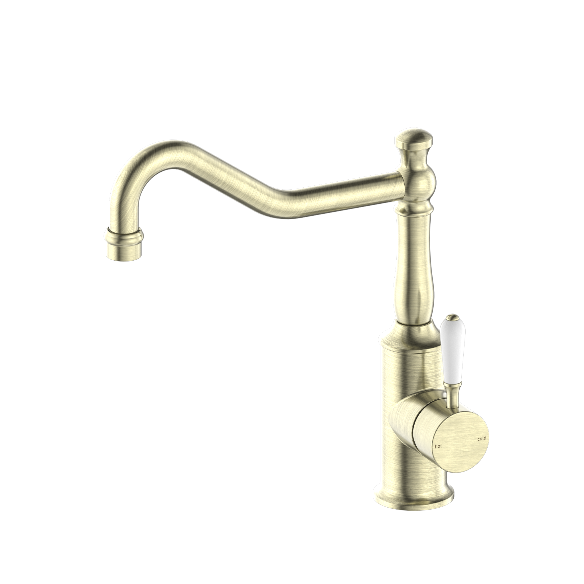 York Kitchen Mixer Hook Spout - Designer Bathware