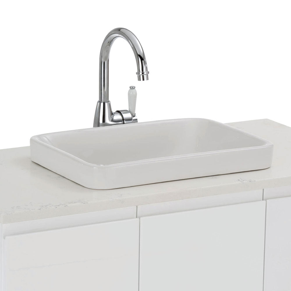 Sarah Semi-Inset Basin - Designer Bathware