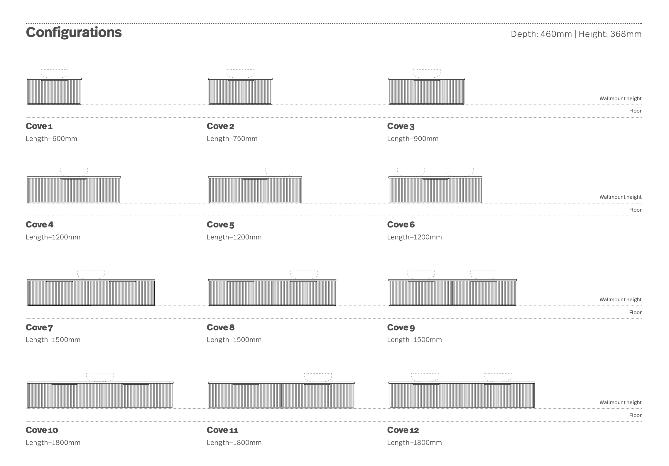 Cove Vanity Unit - Designer Bathware
