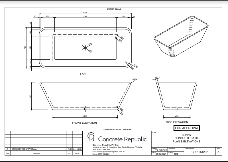 Luta Bath - Designer Bathware