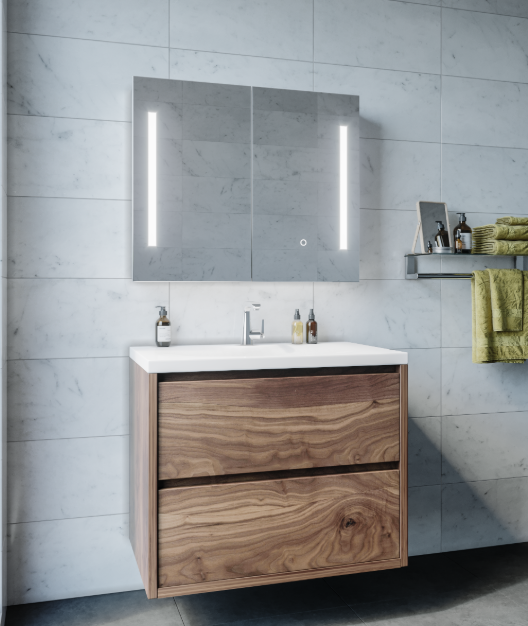Amber Mirror Cabinet - Designer Bathware