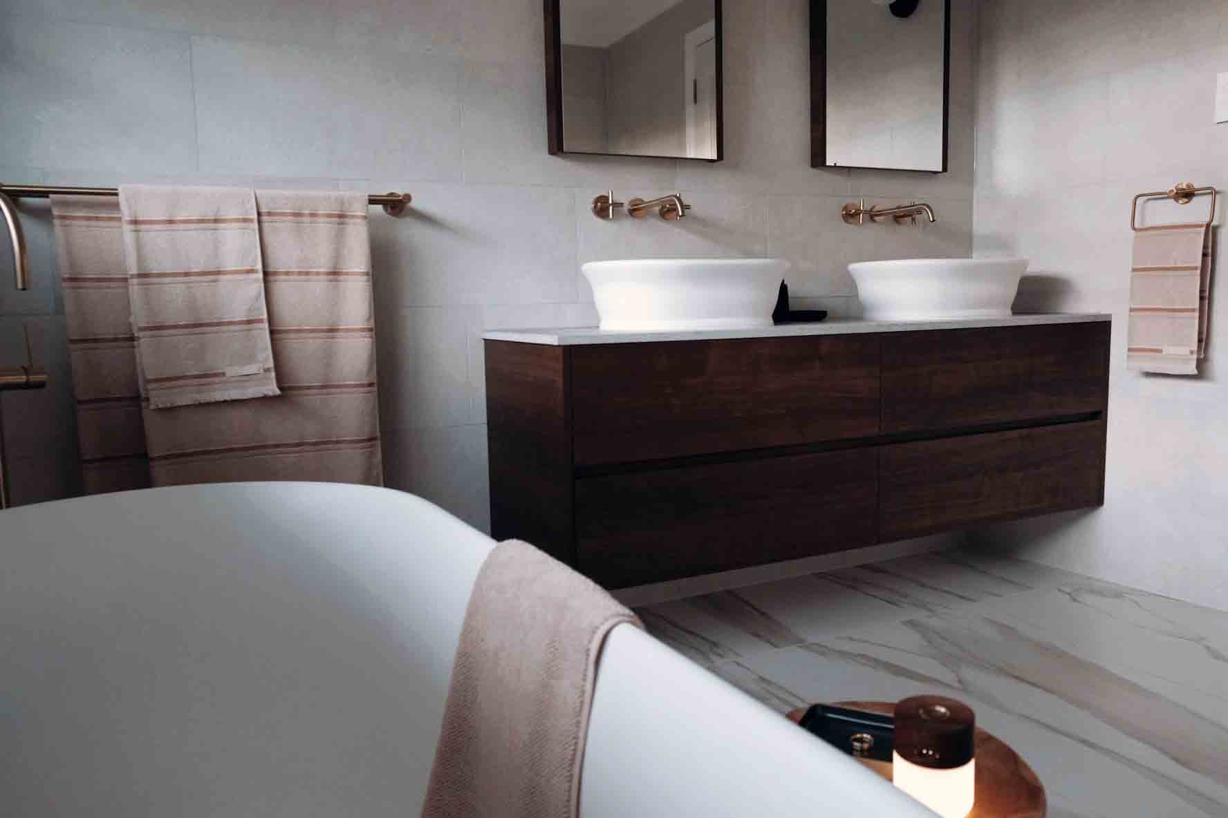 Cambridge 54 x 39 TitanCast Solid Surface Above Counter Basin - Gloss White