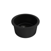 Cuisine Round 47 Inset / Undermount Fine Fireclay Sink - Designer Bathware
