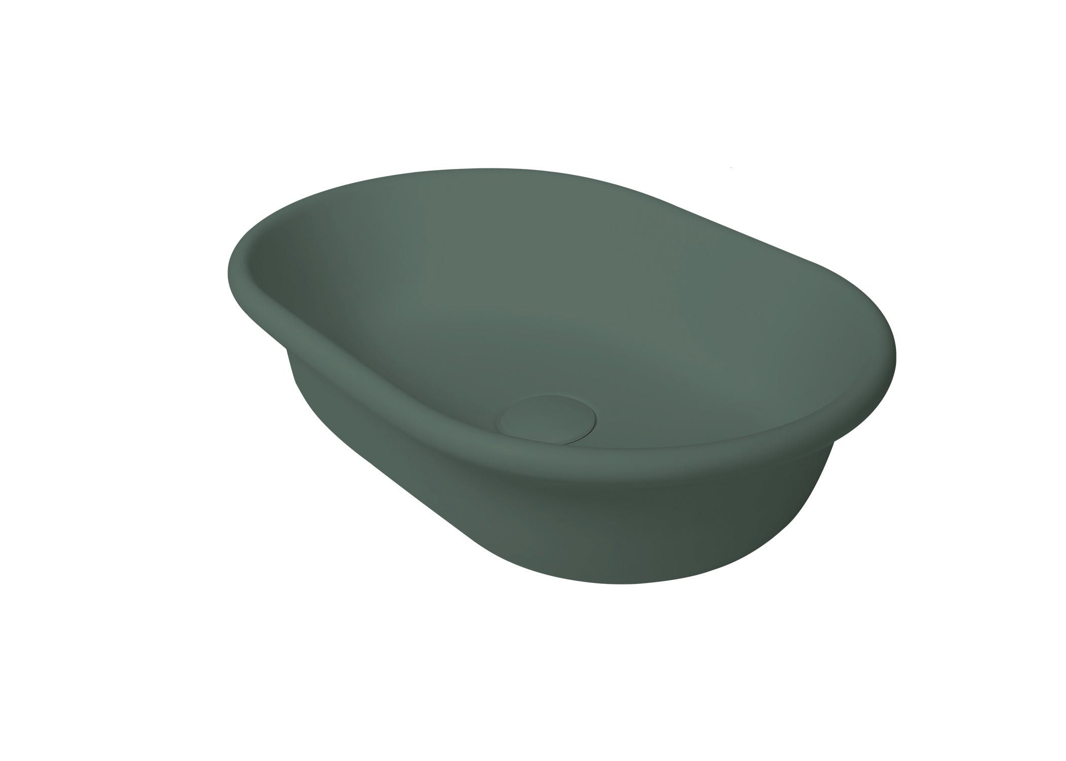 Blanche 53 x 36 TitanCast Solid Surface Above Counter Basin - Special Finish