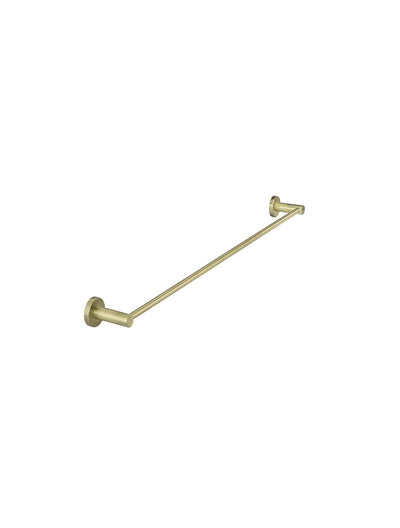 Meir Round Single Towel Rail 600mm - Tiger Bronze