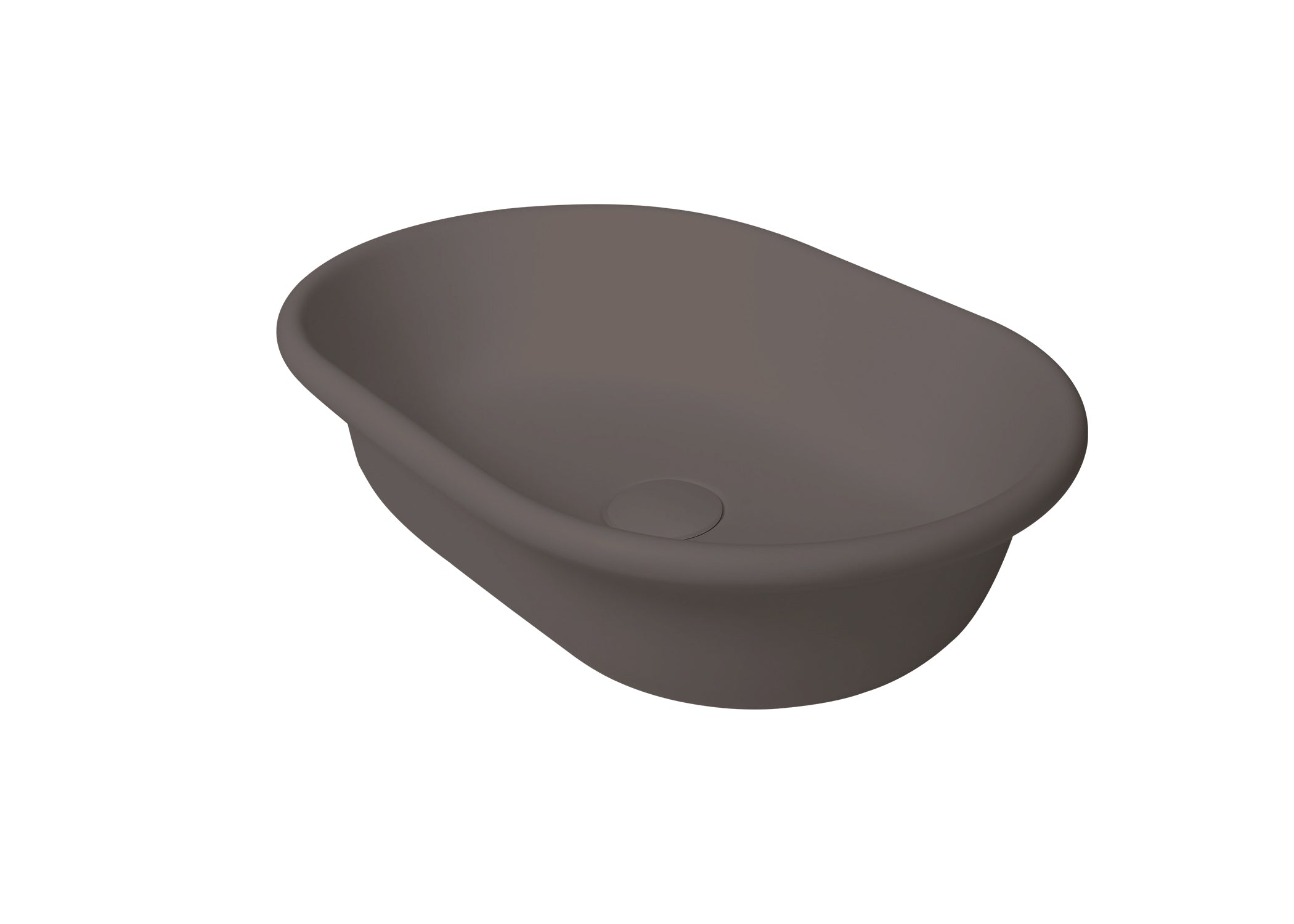 Blanche 53 x 36 TitanCast Solid Surface Above Counter Basin - Special Finish